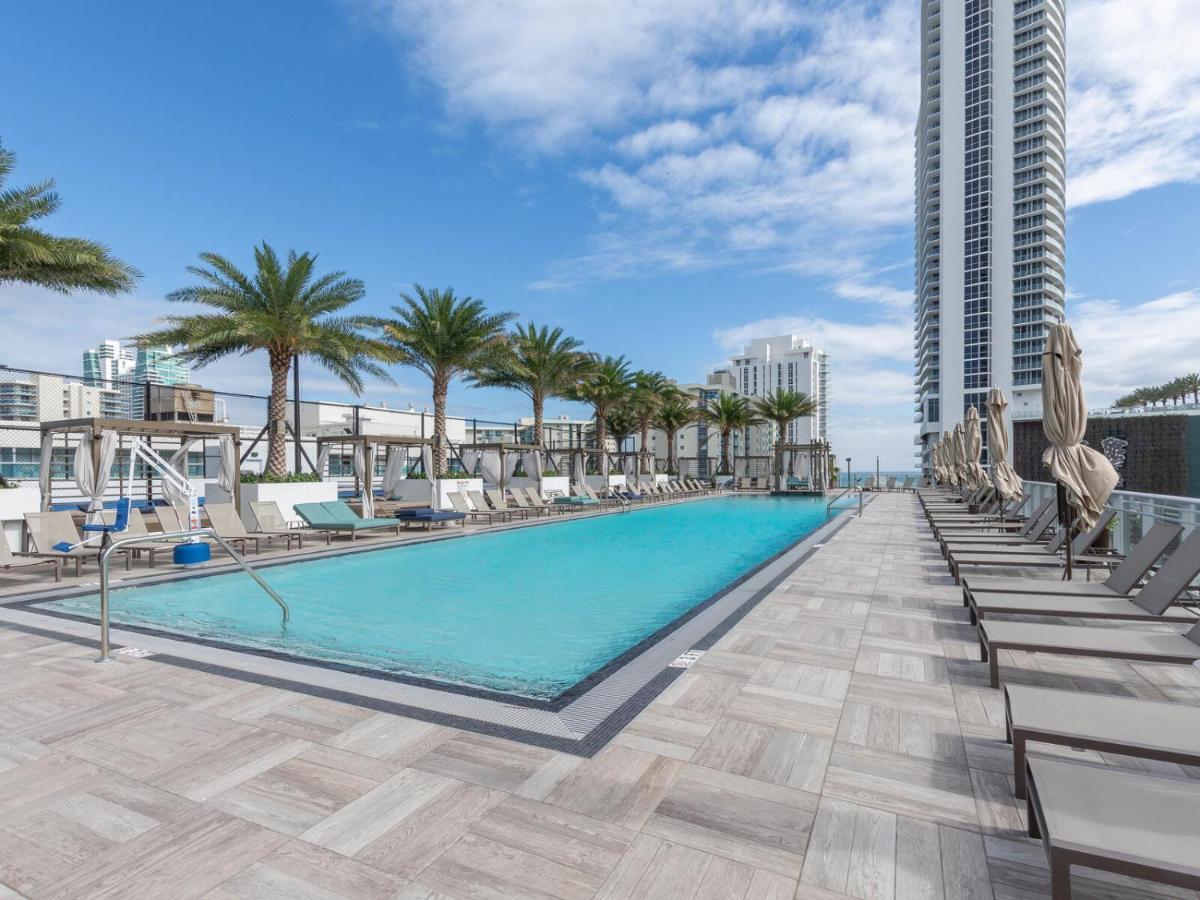 Hyde Beach House - Millionaire 2 Bd 2 Ba Apt, Direct Ocean View, 5 Min Walk To Ocean Hollywood Bagian luar foto