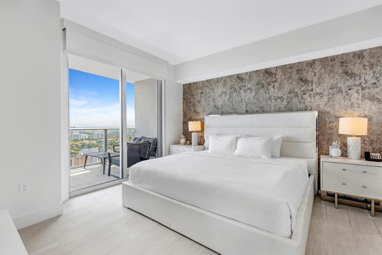 Hyde Beach House - Millionaire 2 Bd 2 Ba Apt, Direct Ocean View, 5 Min Walk To Ocean Hollywood Bagian luar foto