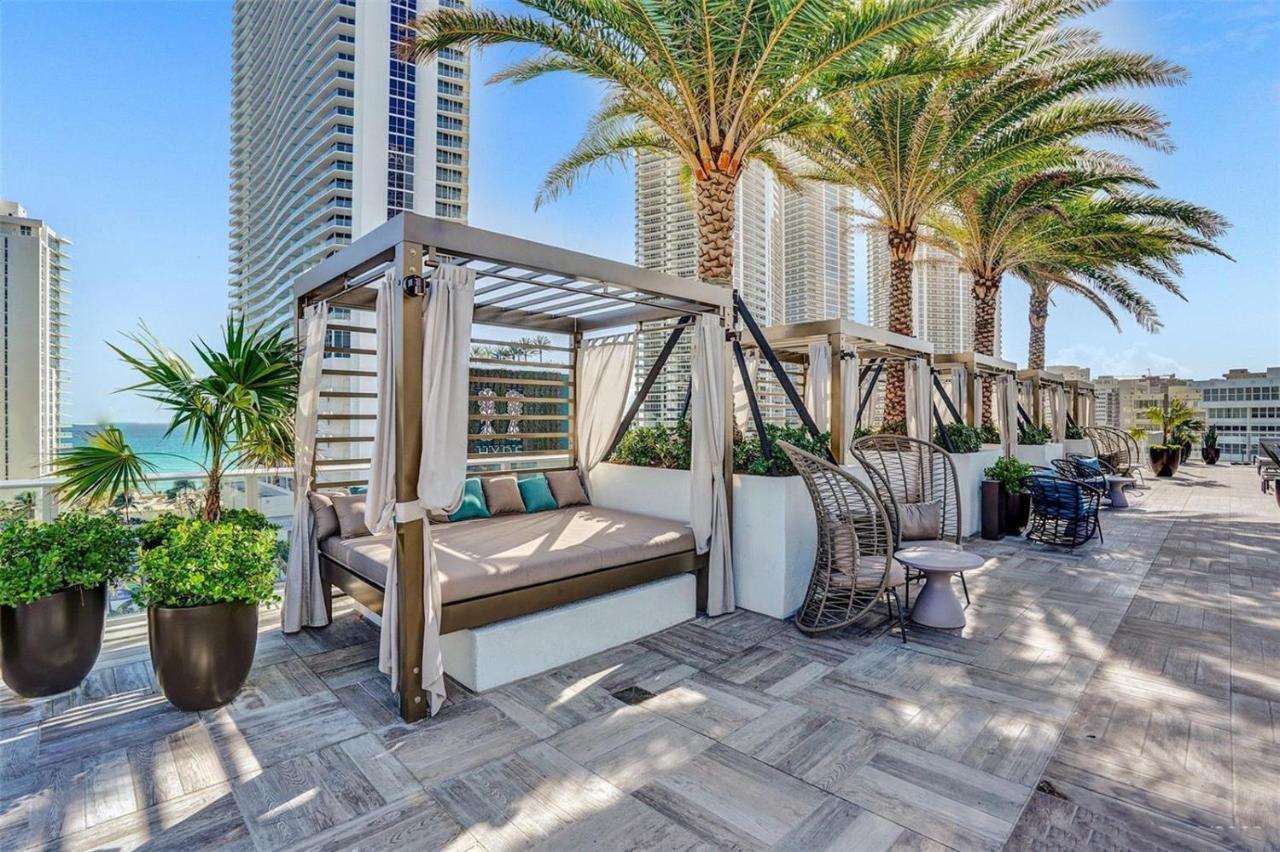 Hyde Beach House - Millionaire 2 Bd 2 Ba Apt, Direct Ocean View, 5 Min Walk To Ocean Hollywood Bagian luar foto