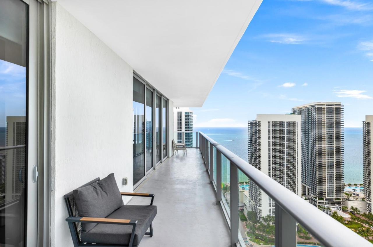Hyde Beach House - Millionaire 2 Bd 2 Ba Apt, Direct Ocean View, 5 Min Walk To Ocean Hollywood Bagian luar foto