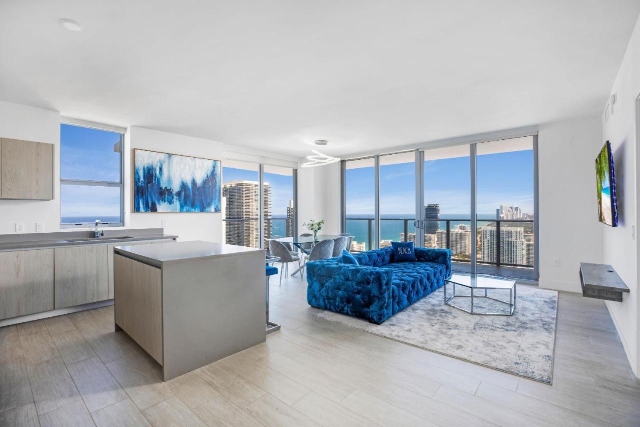 Hyde Beach House - Millionaire 2 Bd 2 Ba Apt, Direct Ocean View, 5 Min Walk To Ocean Hollywood Bagian luar foto